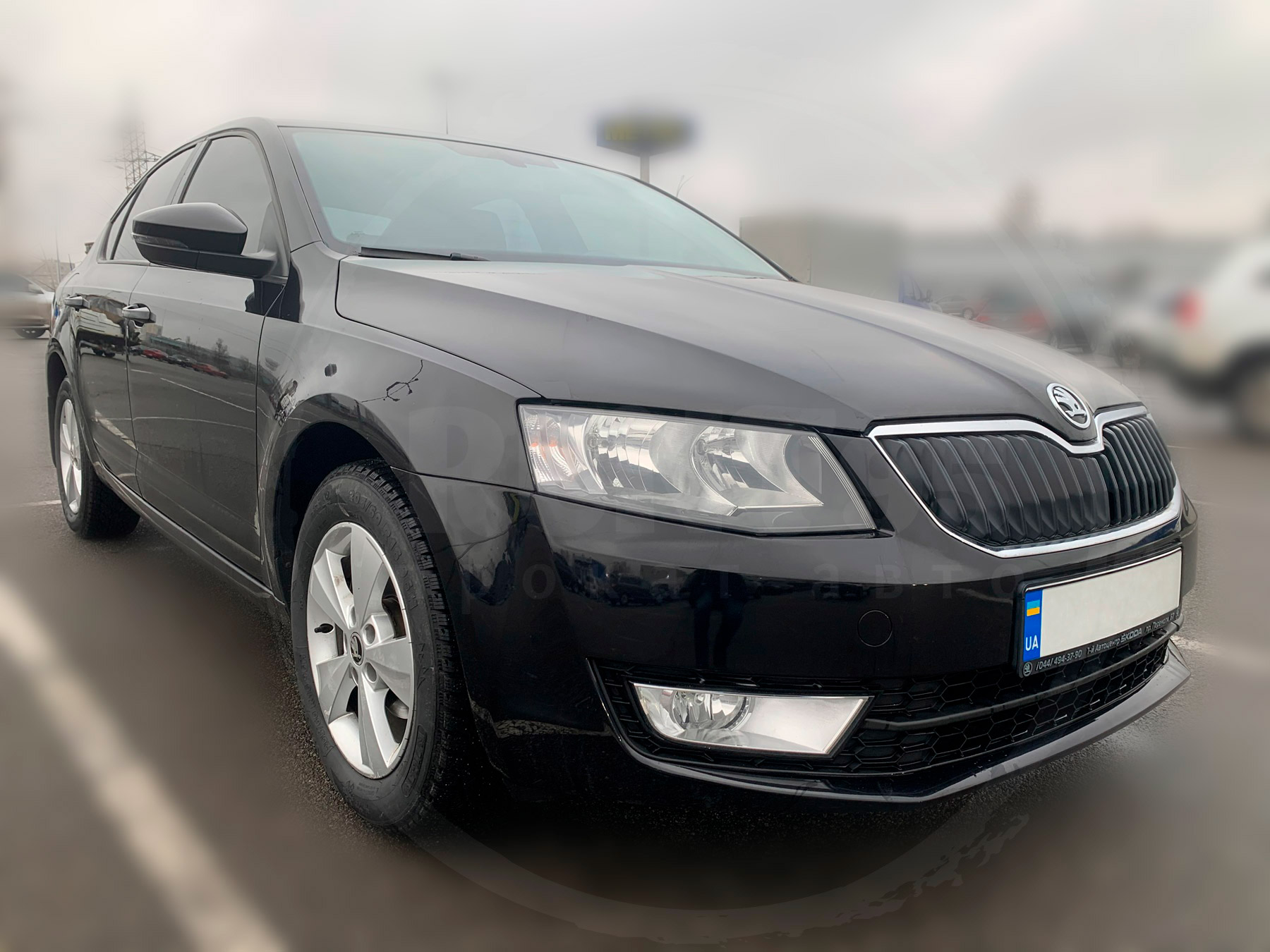 Оренда Skoda Octavia A7 black